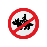 Dino Reitverbot
