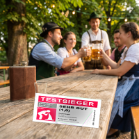 Testsieger Saufversager