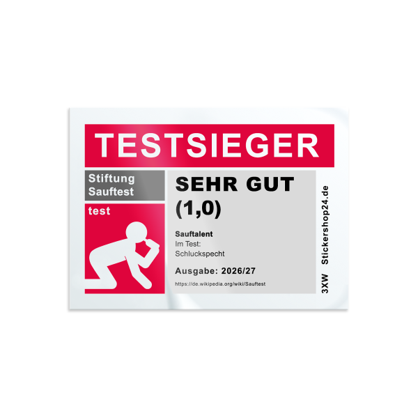 Testsieger Sauftest