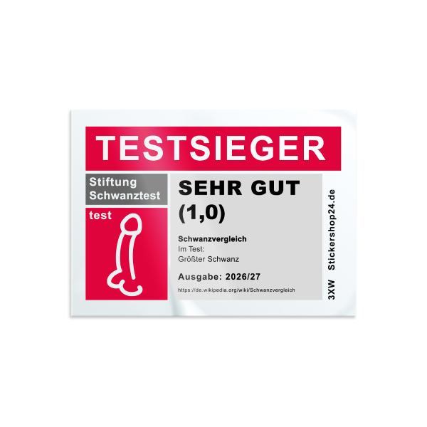 Testsieger Schwanzvergleich