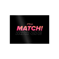 It's a match